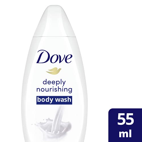 Dove Gel de Ducha para Piel más Suave y Cuidada, Hidratación Profunda sin Sulfatos - 1 unidad x 55 ml