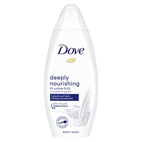 Dove Gel de Ducha para Piel más Suave y Cuidada, Hidratación Profunda sin Sulfatos - 1 unidad x 55 ml