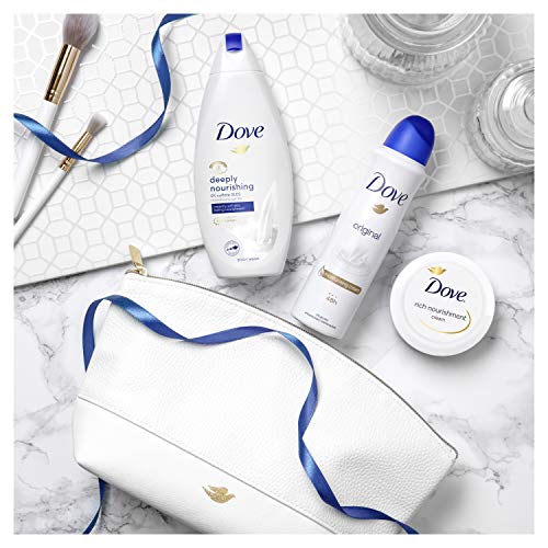 Dove Nourishing Beauty - Neceser con 3 productos para mujer, regalos de última hora para ella