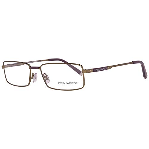 DSquared Dsquared2 Brillengestelle Dq5014 093 53 Monturas de Gafas, Verde (Grün), 58 para Hombre