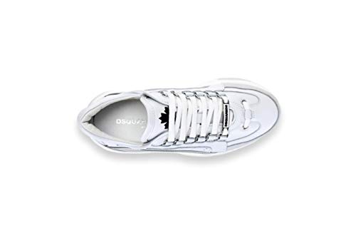 DSQUARED2 Bumpy 551 M1616 - Zapatillas deportivas para mujer, Color blanco., 40 EU