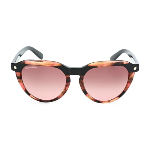 DSQUARED2 DQ0287 74G 53 Monturas de Gafas, Rosa (Rosa/), 53.0 Unisex Adulto