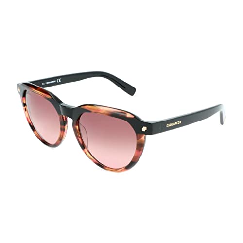 DSQUARED2 DQ0287 74G 53 Monturas de Gafas, Rosa (Rosa/), 53.0 Unisex Adulto