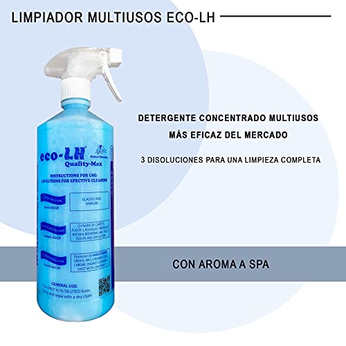 Eco-LH1 Multiusos HIGINIZANTE Ultra-Concentrado Aroma SPA Desengrasante 1X15