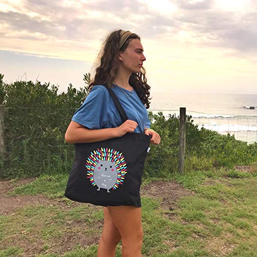 Eco Right Bolsa de lona impresa de algodón para mujeres, Bolsa de playa, Bolsa de tela para mujeres, Bolsas de regalo, Bolsas de compras, Bolsas para libros | Limones