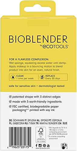 Ecotools Bioblender By Ecotools - Esponja para maquillaje líquido y en crema