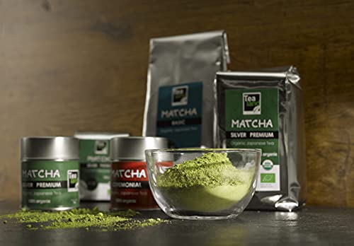 Eguia te matcha, 250 g de polvo tipo japonés puro 100% & primera calidad te matcha slim adelgazante | te verde matcha detox, color intenso & aroma natural