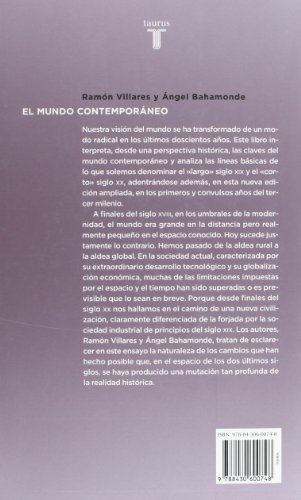 El mundo contemporáneo: Del siglo XIX al XXI (Pensamiento)