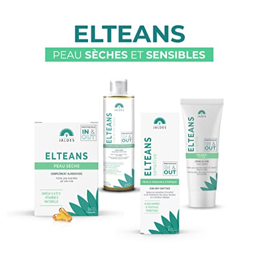 Elteans Crema | Para hidratar, nutrir y calmar la tirantez de las pieles secas a muy secas | Rostro y cuerpo | Tubo de 50 ml | a partir de 3 años