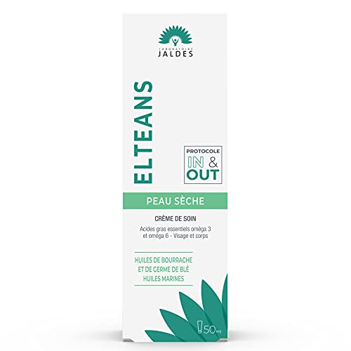 Elteans Crema | Para hidratar, nutrir y calmar la tirantez de las pieles secas a muy secas | Rostro y cuerpo | Tubo de 50 ml | a partir de 3 años