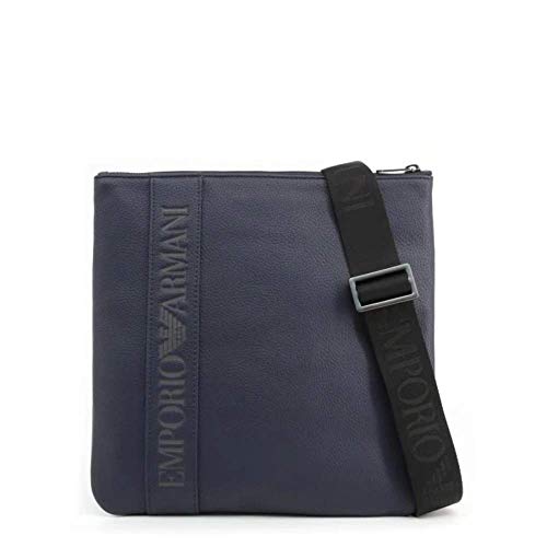 Emporio Armani - Bolso al hombro para hombre Azul Size: talla de un talla