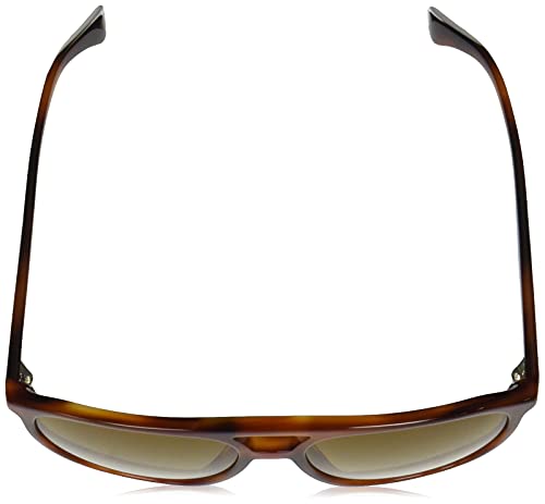 Emporio Armani Gafas de Sol EA 4156 Striped Red/Brown Shaded 58/17/145 hombre