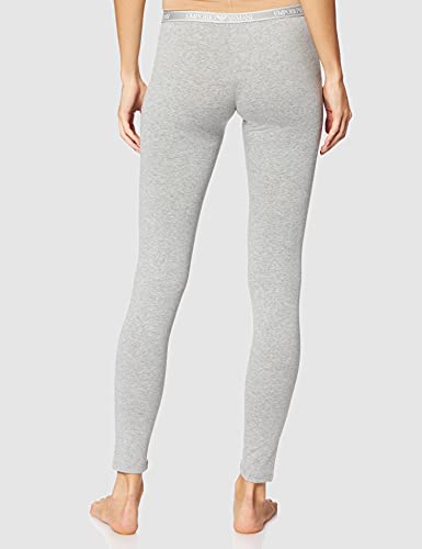 Emporio Armani Iconic Logoband Leggings, Mujer, Gris Claro, M