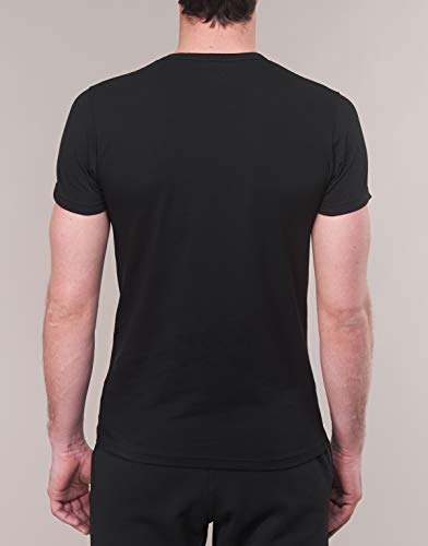 Emporio Armani Men's Knit Brief B Camiseta Interior, Hombre, Negro 07320, XXL