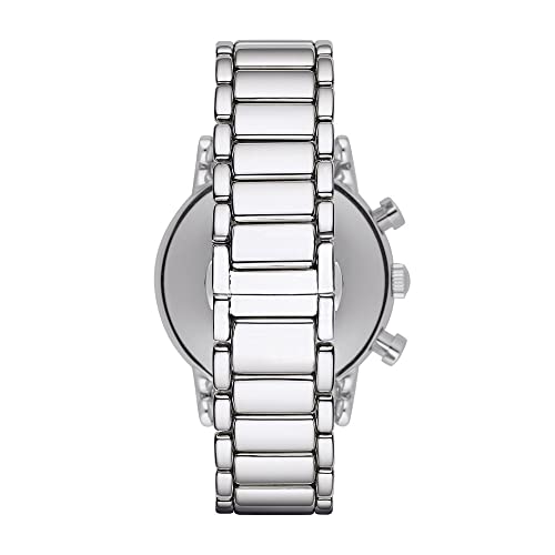 Emporio Armani Reloj Analógico para Hombre de Cuarzo AR1853 Plata