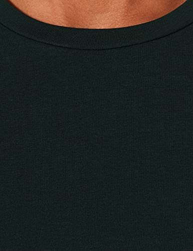 Emporio Armani T-Shirt Megalogo Camiseta, Hombre, Verde (Beetle), S