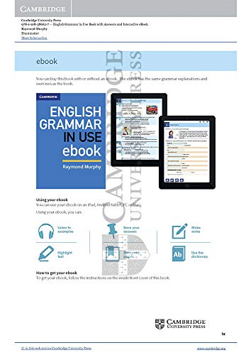 English Grammar in Use. Fifth edition. Book with Answers and Interactive eBook.