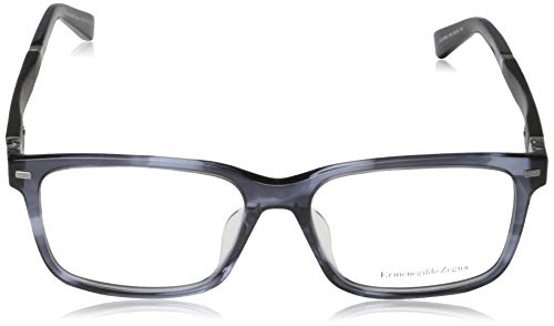 Ermenegildo Zegna EZ5078 Monturas de Gafas, Marrón (Avana Color A Ta), 55.0 Unisex Adulto