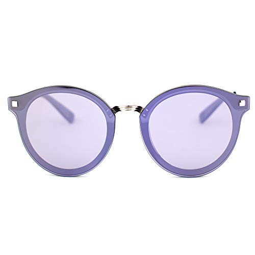 Escada SES494-4ALV Gafas, Morado-Gun Metal, 64/14/135 para Mujer