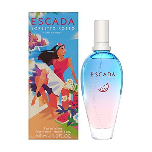 Escada Sorbetto Rosso Agua de Tocador Vaporizador - 100 ml