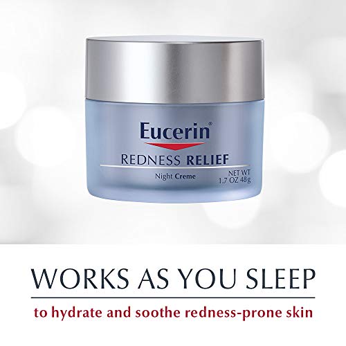 Eucerin Redness Relief Soothing Night Cr?me, 1.7 Ounce