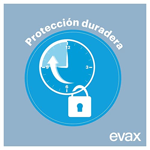 Evax Cottonlike Compresas Noche Con Alas, 18 Unidades, Parte Trasera 60% Más Larga Y Ancha