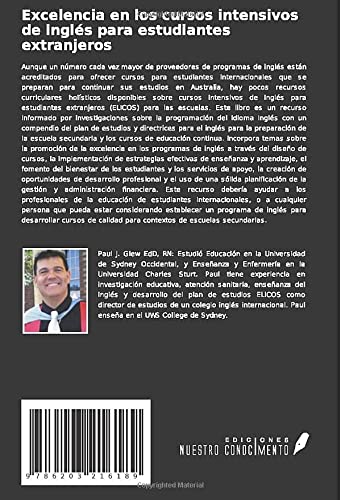 Excelencia en los cursos intensivos de inglés para estudiantes extranjeros: Un recurso para desarrollar programas de preparación de calidad para estudiantes internacionales de secundaria en Australia