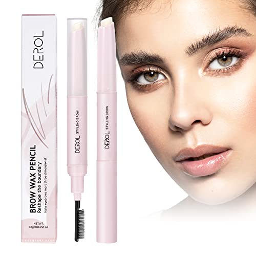 Eyebrow Pencil, Jabón Para Cejas, Tinte De Cejas Semi-Permanente, Gel Fijador De Pestañas De Larga Duración, Impermeable De Larga Duración, Con Cepillo, Para Uso En El Hogar