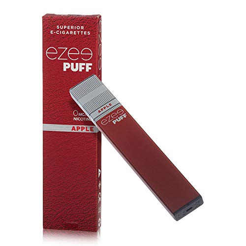 Ezee Puff Cigarrillo Electrónico Desechable 8 sabores diferentes e-liquido Sin Nicotina y sin Tabaco E-Cigarrillo para vapear 280 mAh Batería