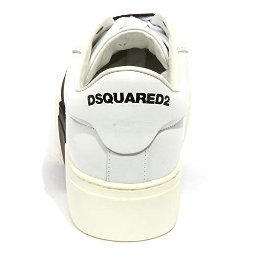 F9836 Sneaker Donna Off White/Black DSQUARED2 Icon Scarpe Shoe Woman [36]