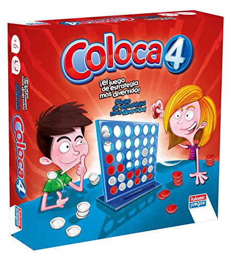 Falomir - Coloca 4 Juego de Mesa, Multicolor (646469)