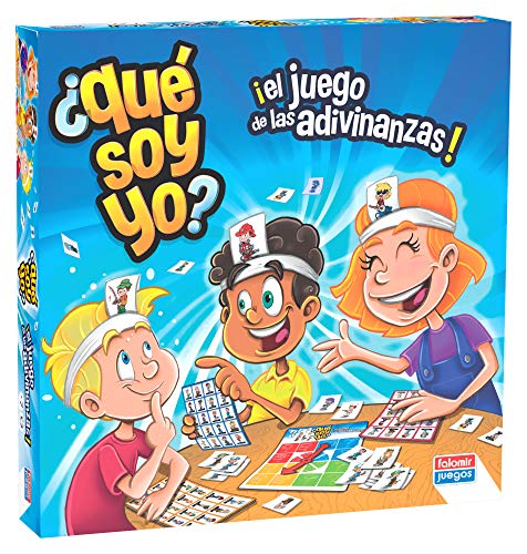 Falomir-¿Qué soy yo Juego de Mesa, Multicolor, única (9506)