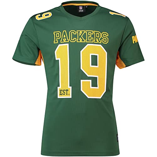 Fanatics Green Bay Packers T Shirt NFL Fanshirt Jersey American Football Gr?n - 3XL