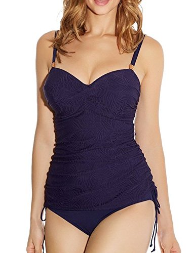 Fantasie baño – Tankini twistéà Armatures Fantasie Montreal Indigo Azul azul