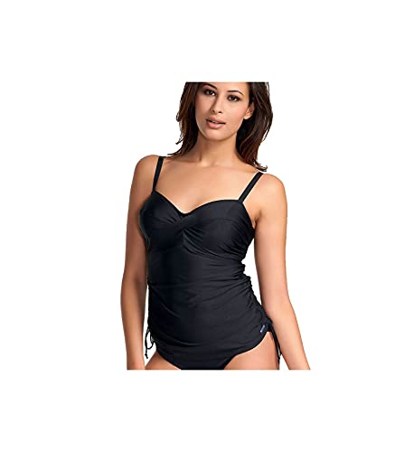 Fantasie - Tankini contrôle Fantasie VERSAILLES noir à armatures - noir - 100F