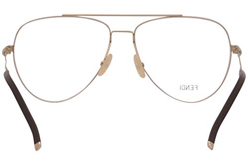 FENDI FF M0048 Gafas, J5G, 57 para Hombre