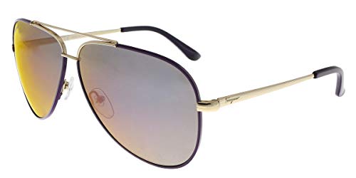 Ferragamo SF131S Gafas de Sol, Morado (Violeta), 60.0 Unisex Adulto