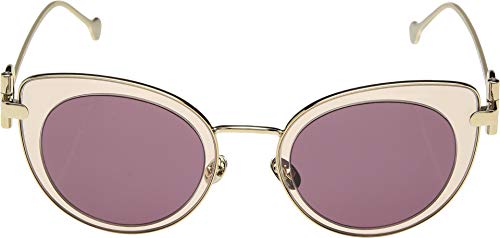 Ferragamo Sf182s, Gafas para Mujer, Wine/Peach, Estándar