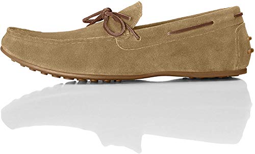 find. Mocasines de Ante estilo Naútico para Hombre, Beige (Stone), 45/46 EU