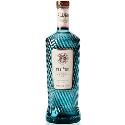 FLUÈRE - Alternativa de Gin Libre de Alcohol, Destilado Floral sin Alcohol, 700 ml