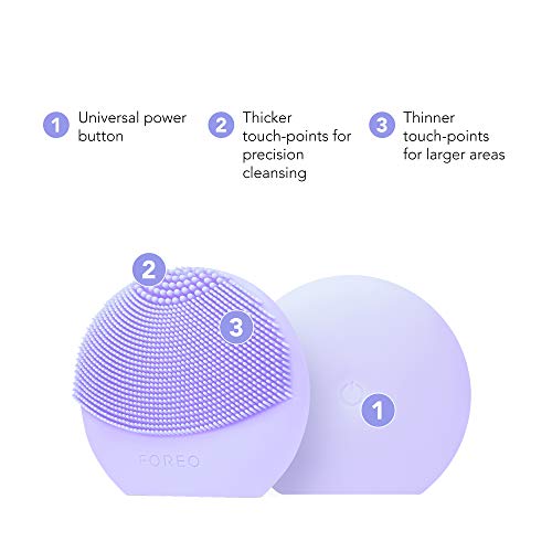 FOREO LUNA Play Plus 2, Dispositivo de limpieza facial para todo tipo de pieles, I Lilac you