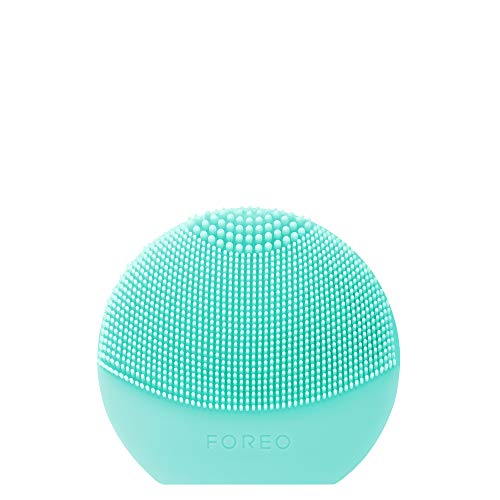 FOREO LUNA Play Plus 2, Dispositivo de limpieza facial para todo tipo de pieles, Minty Cool