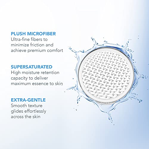 FOREO UFO H2Overdose, mascarilla facial activa para deshidratación extrema, pack de 6, ultra hidratante, ácido hialurónico y aquaxyl, cruelty free, compatible con todos los dispositivos UFO