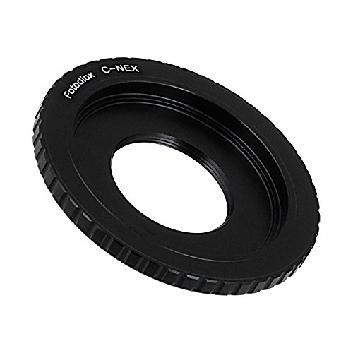 Fotodiox Anillo Adaptador para Lente de la cámara C-Mount de Sony Alpha Nex E