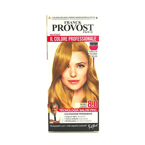 Franck Provost Color profesional cobertura perfecta, 4.3 castaño miel – [paquete de 3] Biondo Chiaro