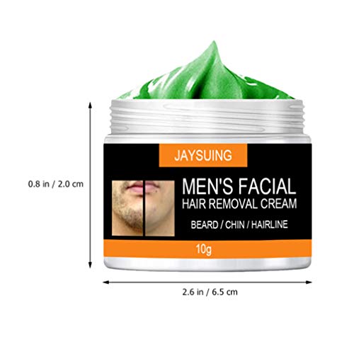 FRCOLOR 2 Botellas de Crema Depilatoria Facial para Hombres Crema Depilatoria para Quitar La Barba