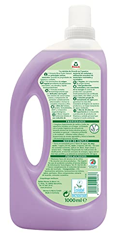 Frosch Limpiador Higienizante de Hogar Multiusos Ecológico, Fragancia a Lavanda , Elimina la Grasa y la Suciedad en General , 10L ( Pack 10 ud x 1 L)