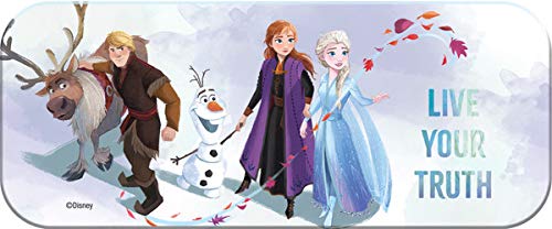 Frozen II Triple Layer Beauty Tin - Set de Maquillaje para Niñas - Maquillaje Frozen - Selección de Productos Seguros en una Caja de Lata de Maquillaje con 3 Pisos