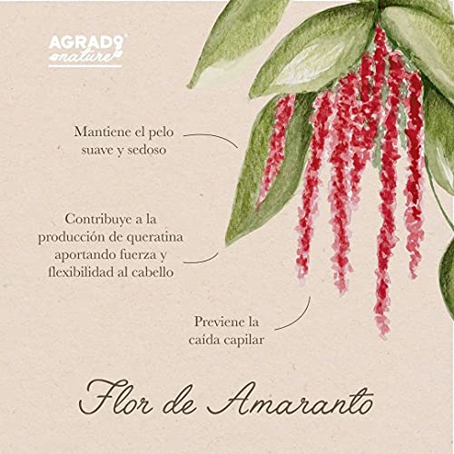 Fuerza para el cabello Cosmética Natural Ingredientes Naturales Vegano Botánicos AGRADO Nature… (Serum Fuerza)