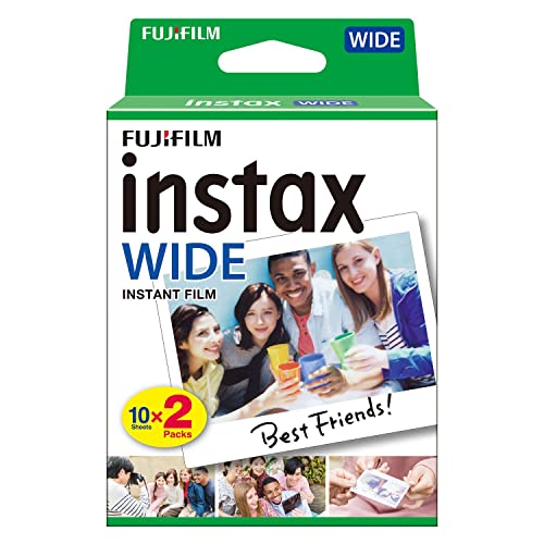 Fujifilm Instax Wide - Película fotográfica instantánea de Gran Formato (2 x 10 Hojas)